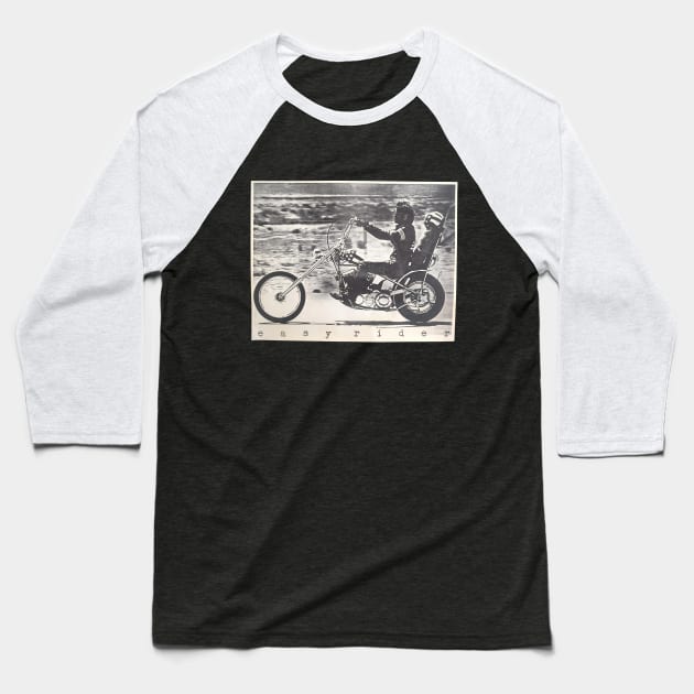 Easy Rider Baseball T-Shirt by workshop71